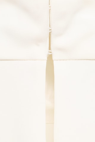 Blouse col montant manches asymétriques - Écru