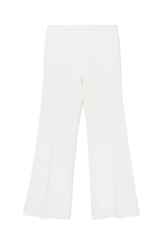 Pantalon flare - Blanc