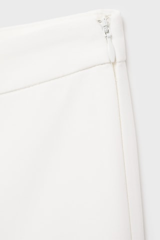 Pantalon flare - Blanc
