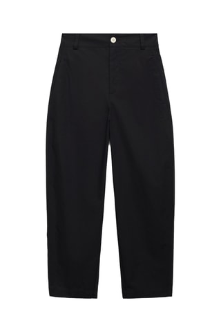 Pantalon ballon taille haute - Noir