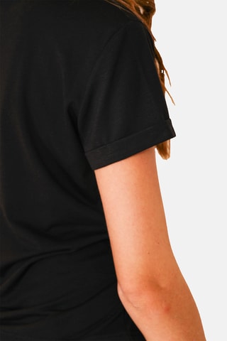 Camiseta de lino - Negro