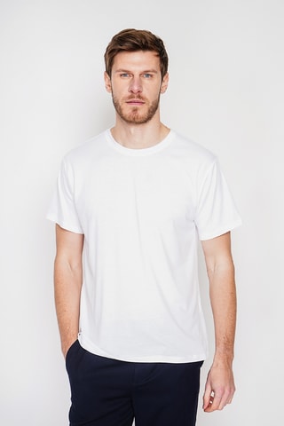 Camiseta de lino - Blanco