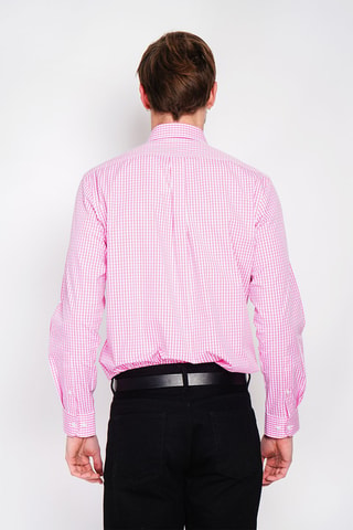 Camisa - Blanco y rosa