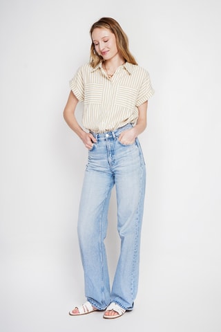 Camisa de lino - Beige