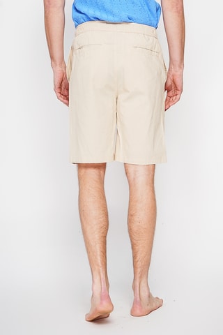 Bermudas de lino - Beige