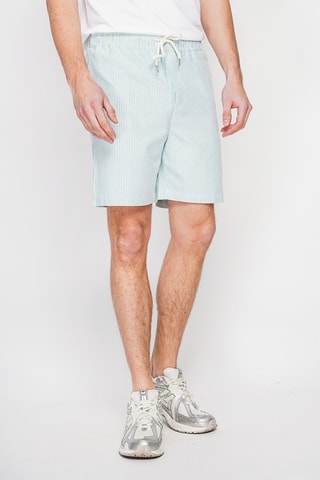 Bermudas de lino - Verde