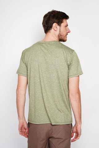Camiseta de lino - Caqui