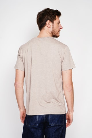 Camiseta de lino - Beige