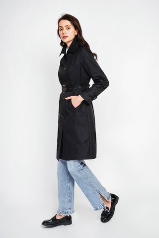 Gabardina - Negro