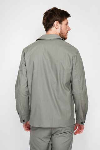Chaqueta de lino - Caqui