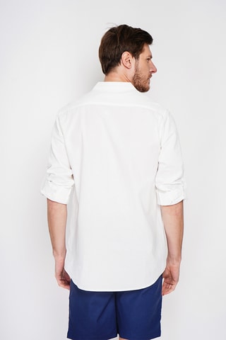 Camisa de lino - Blanco