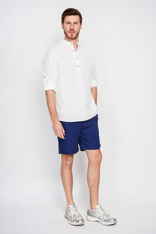 Camisa de lino - Blanco