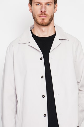 Chaqueta de lino - Beige
