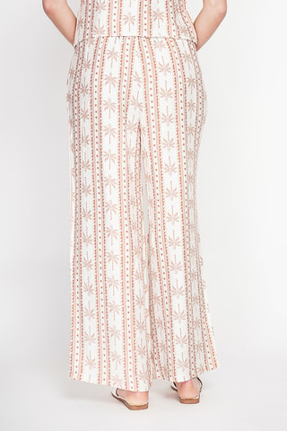 Pantalón de lino - Beige