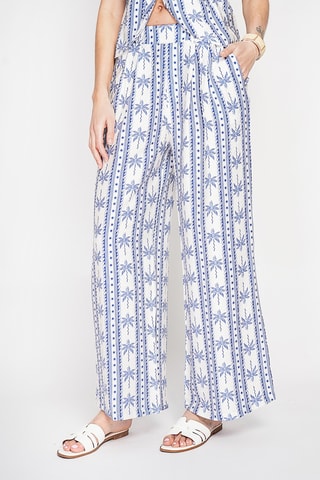 Pantalón de lino - Azul marino