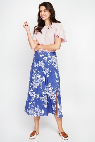 Top de lino - Rosa
