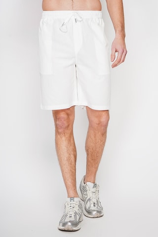 Bermudas de lino - Blanco