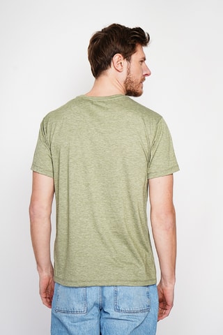 Camiseta de lino - Caqui