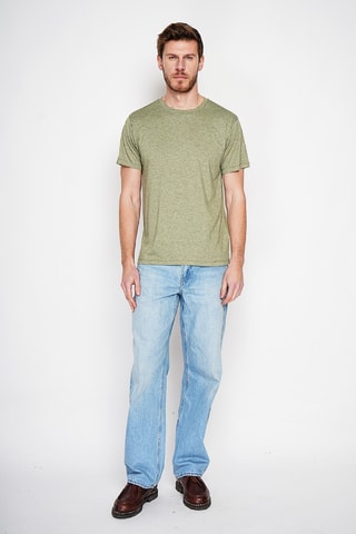 Camiseta de lino - Caqui
