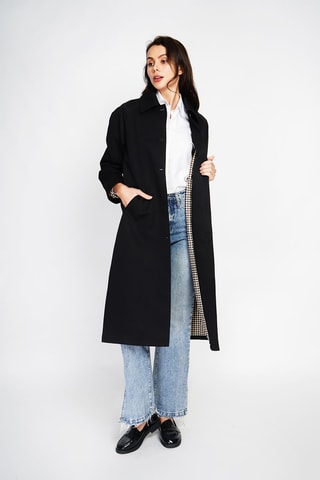 Gabardina - Negro