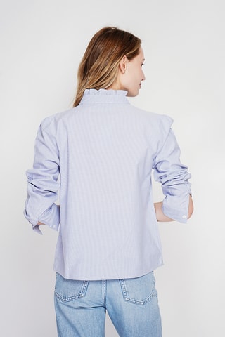 Camisa de lino - Azul marino