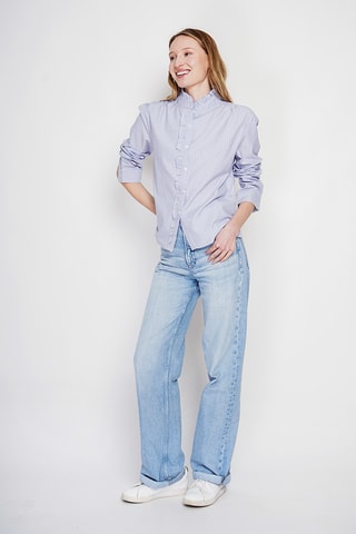 Camisa de lino - Azul marino