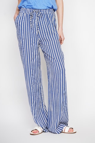 Pantalón de lino - Azul marino