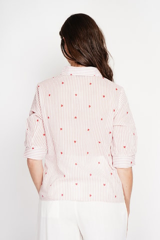 Blouse en lin - Rose