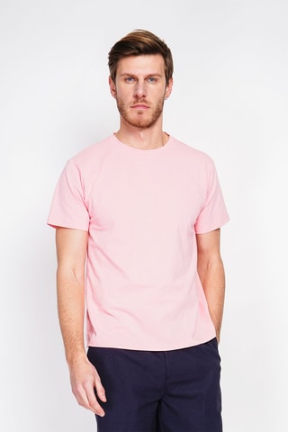 Camiseta de lino - Rosa