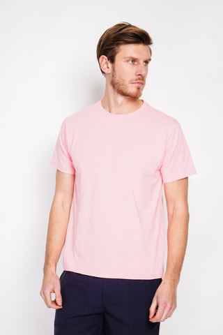 Camiseta de lino - Rosa