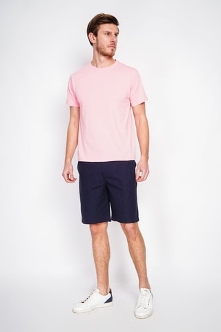 Camiseta de lino - Rosa