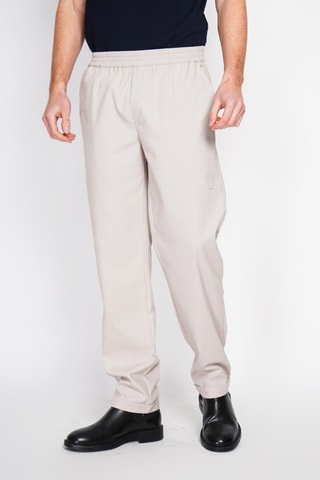 Pantalón de lino - Beige