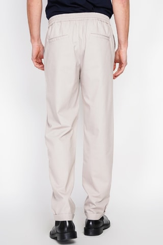 Pantalón de lino - Beige
