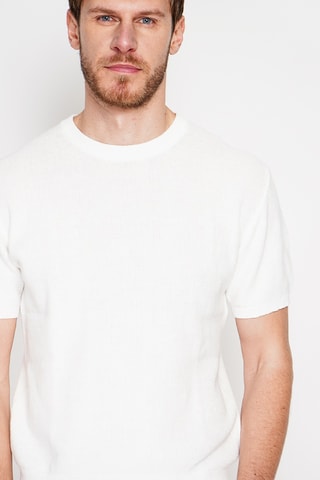Camiseta de algodón orgánico - Blanco