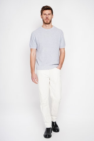 Camiseta de algodón orgánico - Gris