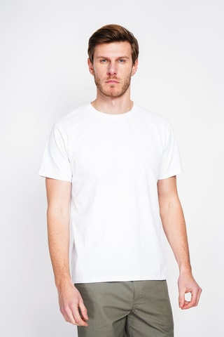 Camiseta de lino - Blanco