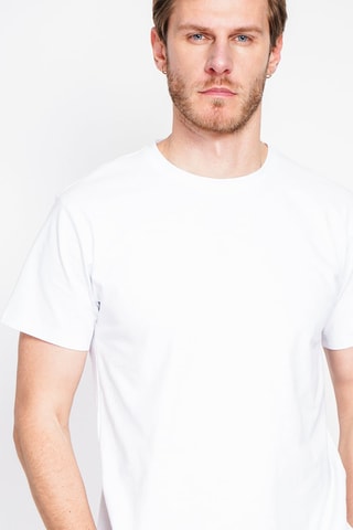 Camiseta de lino - Blanco