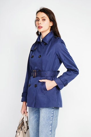 Gabardina - Azul marino