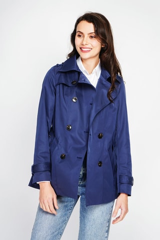 Gabardina - Azul marino