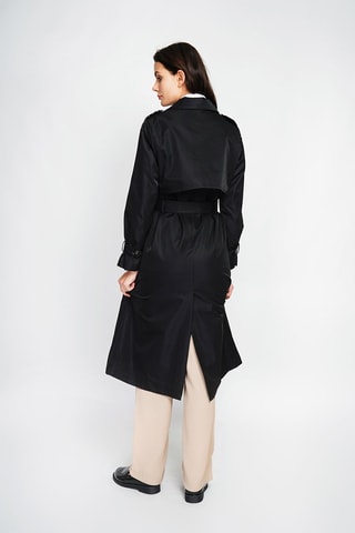 Gabardina - Negro