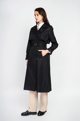 Gabardina - Negro