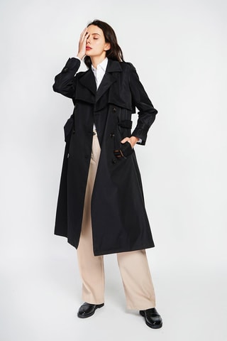 Gabardina - Negro