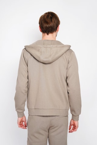 Sudadera con capucha - Caqui
