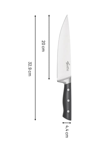 Couteau de chef en acier inoxydable Virtuoso - 20 cm
