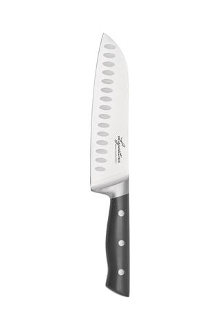 Couteau Santoku en acier inoxydable Virtuoso - 18 cm