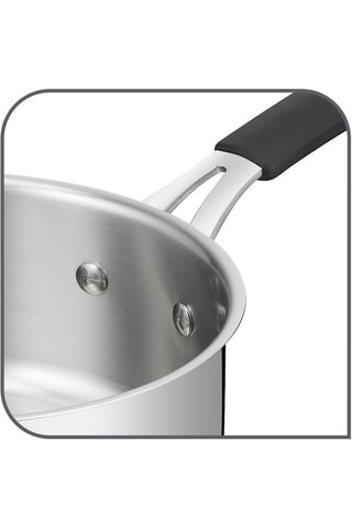 Roestvrijstalen Steelpan Tempra - 16 cm - 1,5 l
