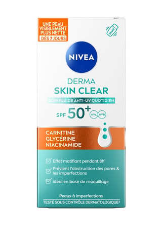 Fluido UV facial Derma Skin Clear FPS50+ - 40 ml