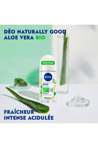 Desodorante Naturally Good - Aloe vera - 50 ml
