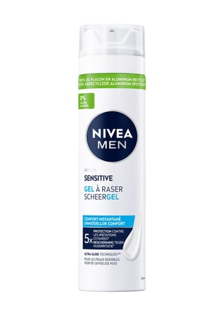 Gel de afeitado facial para hombre Nivea Men - Piel sensible - 200 ml