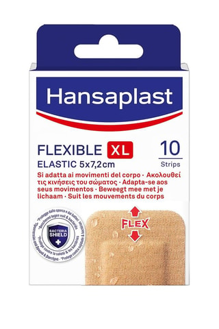 10 apósitos Flexible XL - 5 x 7,2 cm